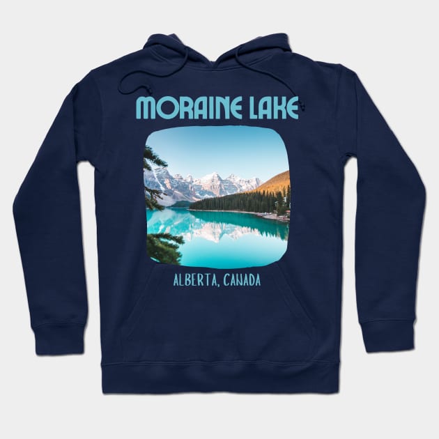 Moraine Lake Alberta Canada Hoodie by soulfulprintss8